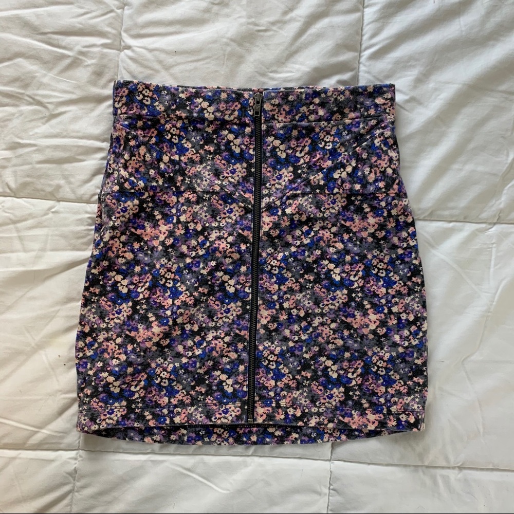 Floral Pencil Skirt